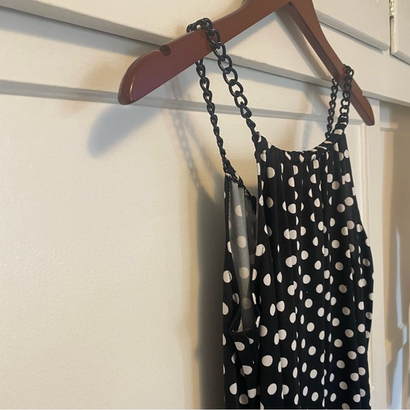 Nina Leopard Polka Dot Maxi Dress - Picture 8 of 8